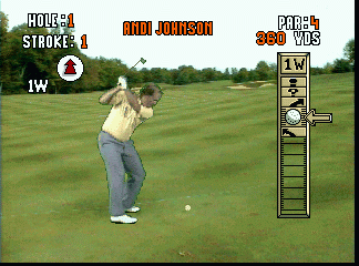Jack Nicklaus Cyber Golf atari screenshot